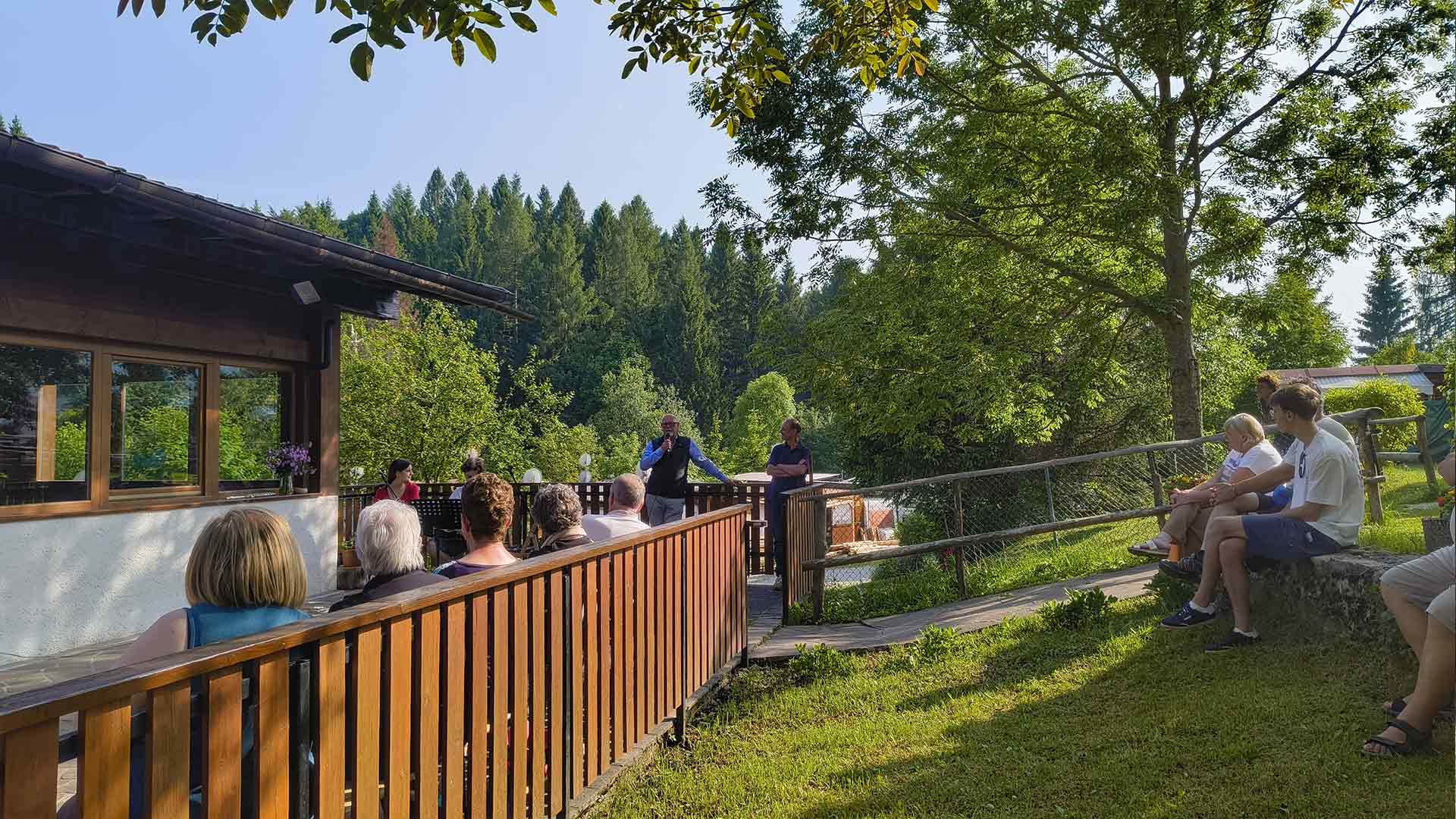 Discorso del sindaco di Tonezza del Cimone all'inaugurazione del campeggio